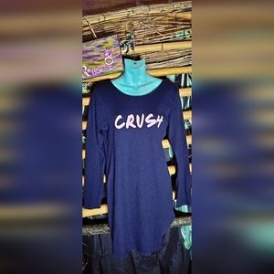 Victoria’s Secret sleeper pajama shirt dress women’s Size Medium